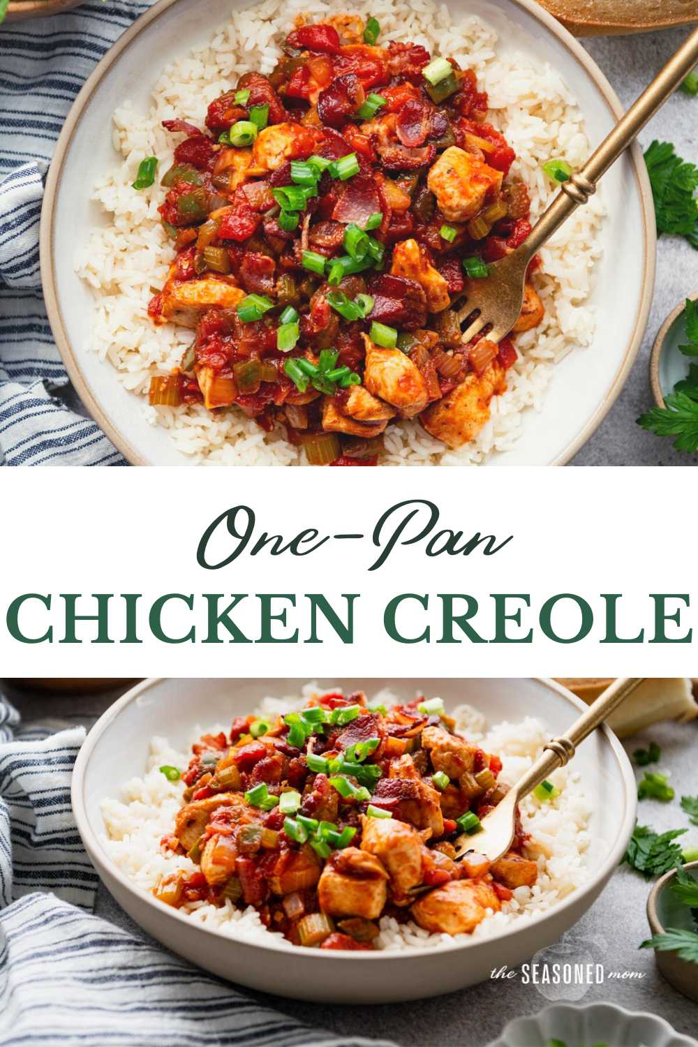 Easy One-Pan Chicken Creole - The Seasoned Mom