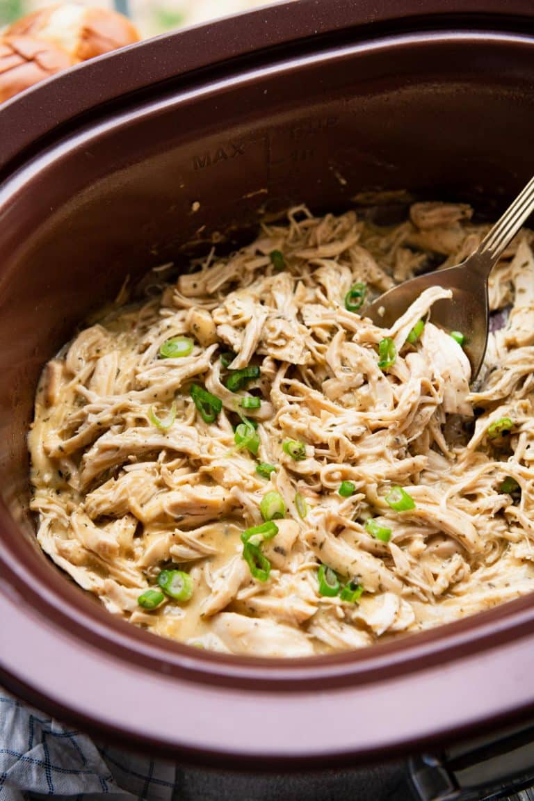 Ranch Chicken Crock Pot Recipe - The Seasoned Mom