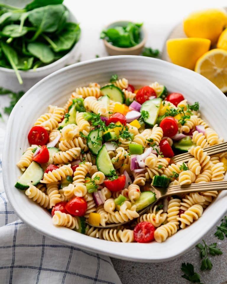 Classic Pasta Salad - The Seasoned Mom