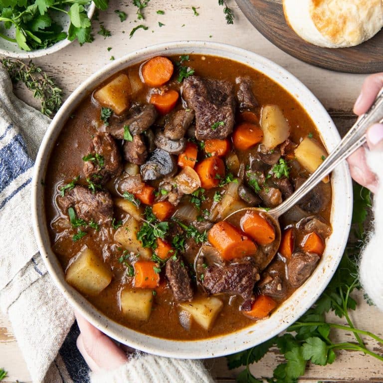 Dutch Oven Beef Stew - The Seasoned Mom